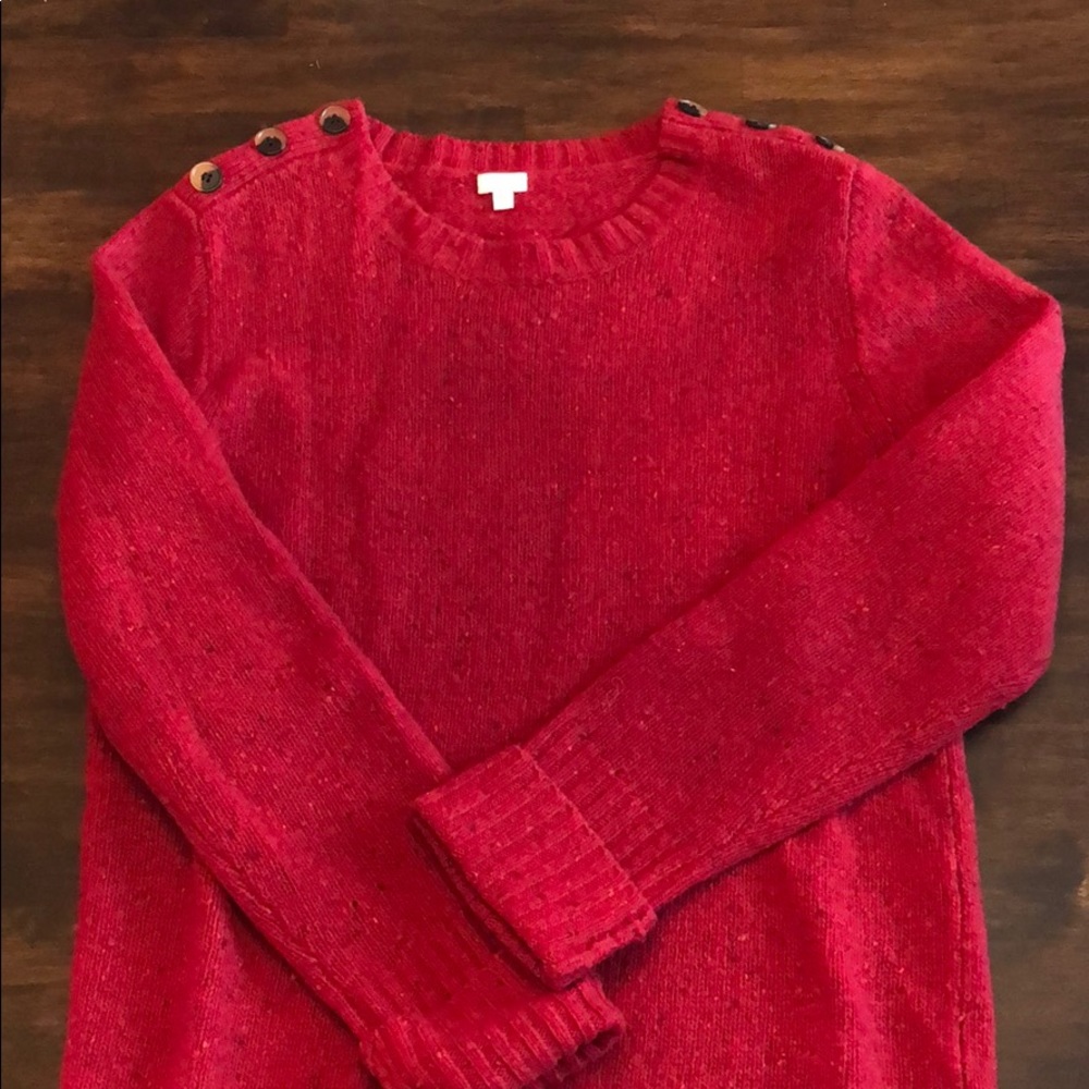 J.Crew Factory Wool/nylon mixed Sweater